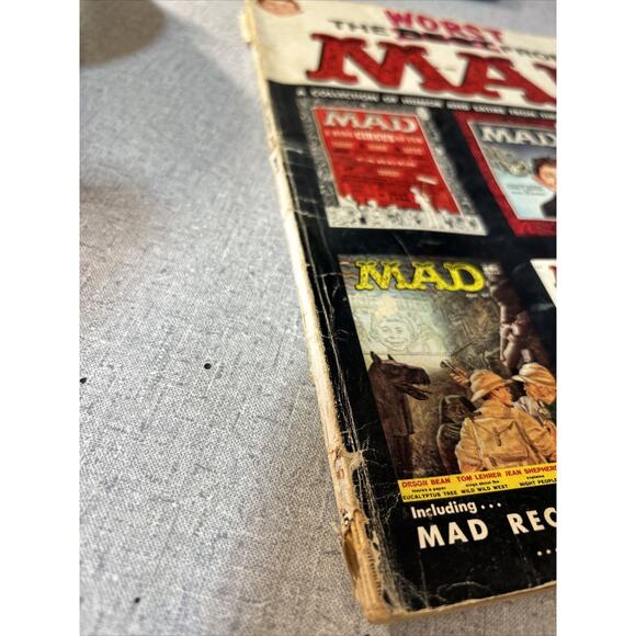 MAD: WORST FROM MAD (1958 Series) #1 W/stickers - Picture 3 of 5